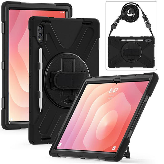 eSTUFF ES683615-BULK Rugged Tablet Case – Full Body Defender, Black