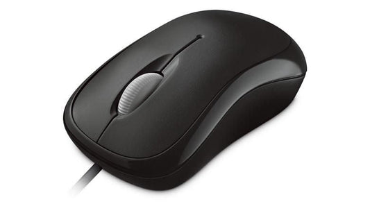 Microsoft 4YH-00007 Optical Mouse – USB Black Ambidextrous 800DPI