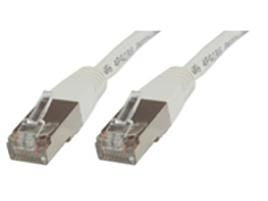 Microconnect Cat5e F/UTP Network Cable 0.5m White – RJ-45, 1000Mbit/s, RoHS