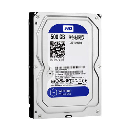 Western Digital WD5000AZLX Internal Hard Drive – 500GB 3.5" SATA 7200RPM 32MB