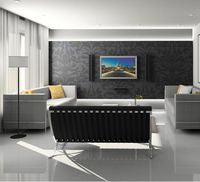 B-Tech BTV510/B Flat Screen Wall Mount – Black, 55" Max, 50kg, VESA