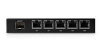 Ubiquiti ER-X-SFP Wired Router – Gigabit, PoE, SFP Port, Black