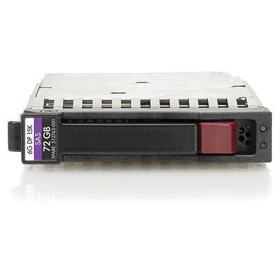 Hewlett Packard Enterprise 512545-B21 72GB SAS 15K SFF 2.5" Dual Port Hard Drive