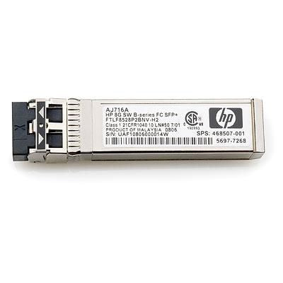 Hewlett Packard Enterprise RP001230716 Network Transceiver SFP+ 8Gb 1-Port