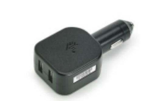 Zebra CHG-AUTO-USB1-01 Mobile Device Charger – 2x USB Auto Adapter