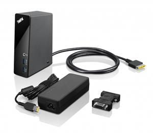 Lenovo 4X10E52940 Dock – Wired Black Port Replicator USB Type-A