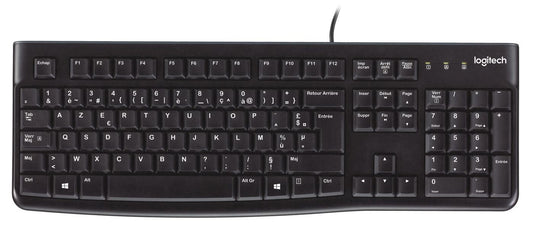 Logitech 920-002515 Keyboard – Wired USB, UK Layout, Full-Size