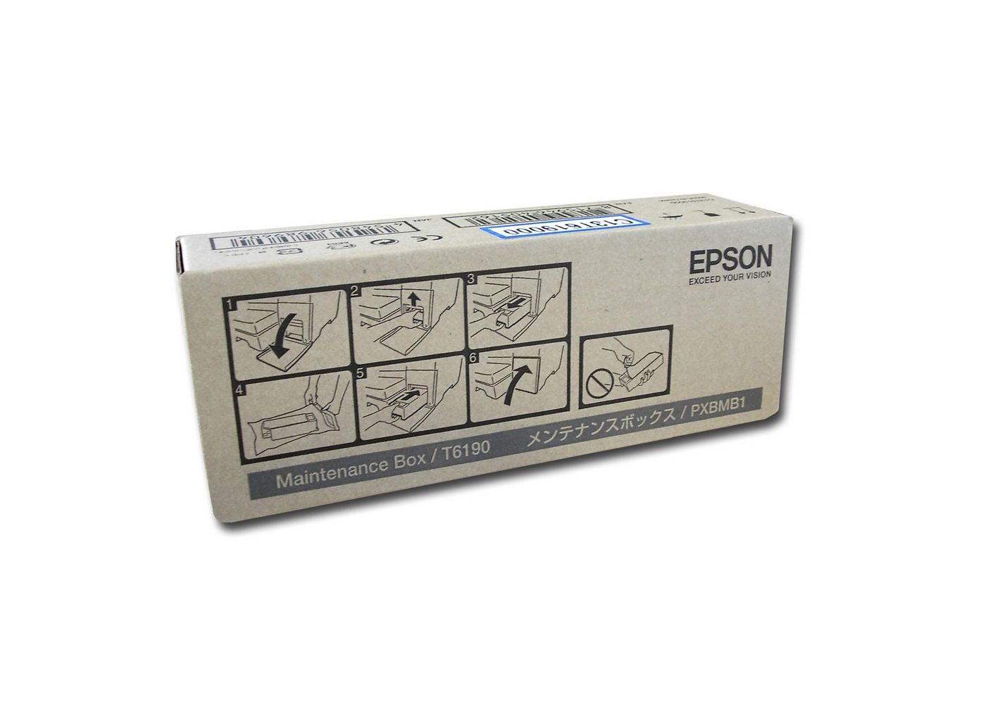 Epson C13T619000 Maintenance Box – High Capacity Printer Kit, 35,000 Pages
