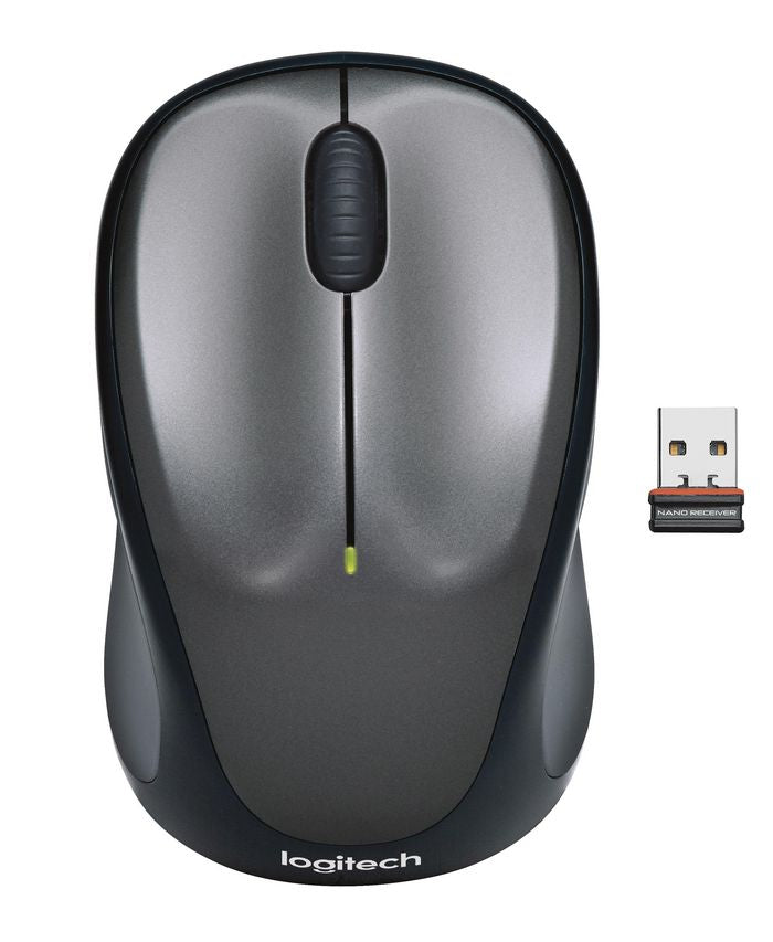 Logitech 910-002201 Wireless Mouse – Optical Sensor, Ergonomic Design