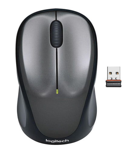 Logitech 910-002201 Wireless Mouse – Optical Sensor, Ergonomic Design