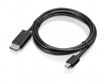 Lenovo 03X6596 2m Mini-DisplayPort to DisplayPort Monitor Cable – 4K 60Hz Black Durable