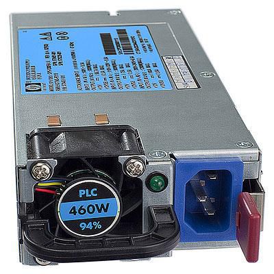 Hewlett Packard Enterprise 503296-B21 Power Supply Unit – 460W Hot Plug AC, 80 PLUS Gold