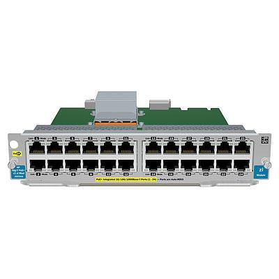 Hewlett Packard Enterprise J9534A-RFB Network Switch Module – 24-Port Gigabit PoE+