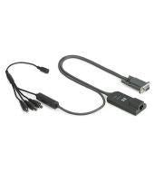 Hewlett Packard Enterprise 373035-B21-RFB KVM Serial Interface Adapter – Black
