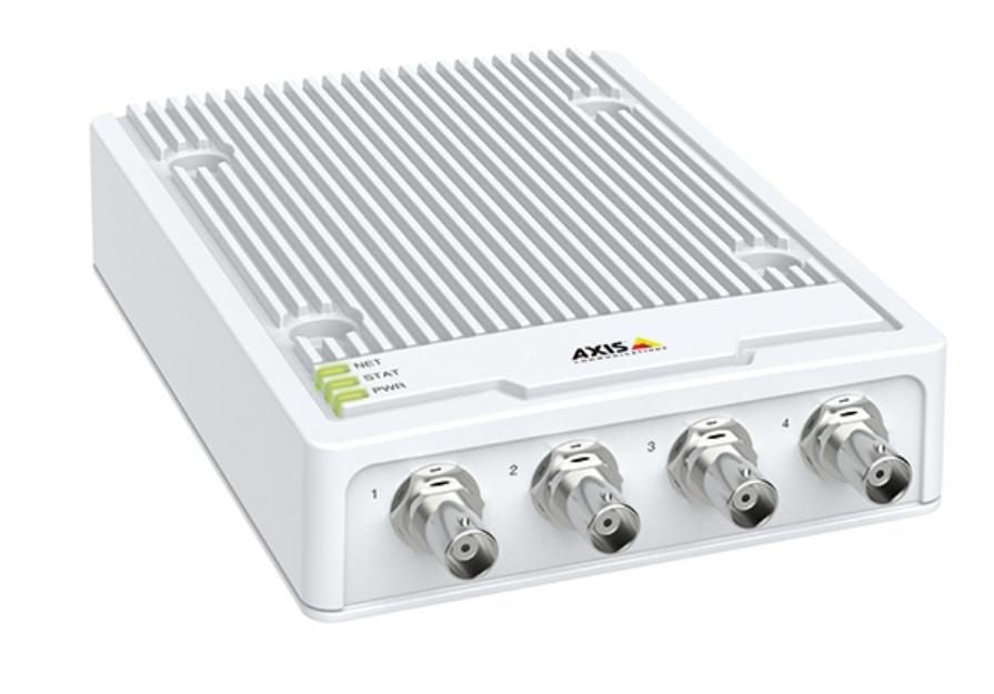 Axis 01679-001 Video Encoder – 4-Channel IP Surveillance, H.264/H.265