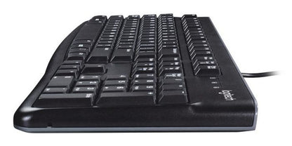 Logitech 920-002518 Keyboard – Wired USB, Full-Size, UK Layout