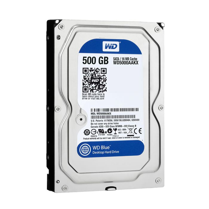 Western Digital WD5000AAKX-RFB 500GB 3.5" SATA 7200RPM 16MB Internal Hard Drive