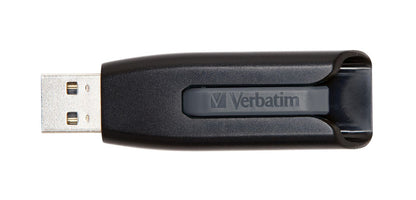 Verbatim 49173 USB 3.0 Flash Drive 32GB – Black Slide Design