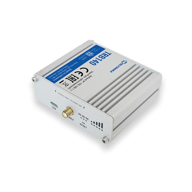 Teltonika Networks TRB140003000 Industrial LTE Gateway – Rugged IP30, 1x USB, 1x Ethernet