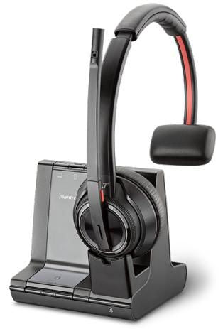 Poly 207309-12 Wireless Headset – DECT, Bluetooth 4.2, ANC, 13h Talk Time