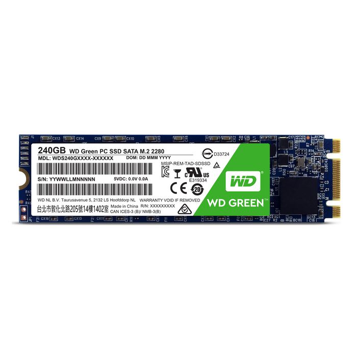 Western Digital WDS240G1G0B 240GB M.2 SATA Internal SSD – 540MB/s Read, 465MB/s Write