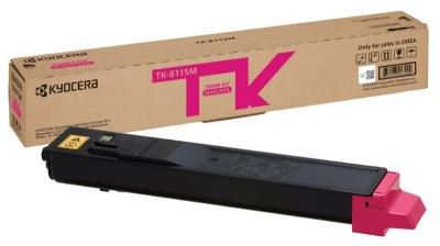 Kyocera TK-8115M Magenta Toner Cartridge – Original, 6000 Pages