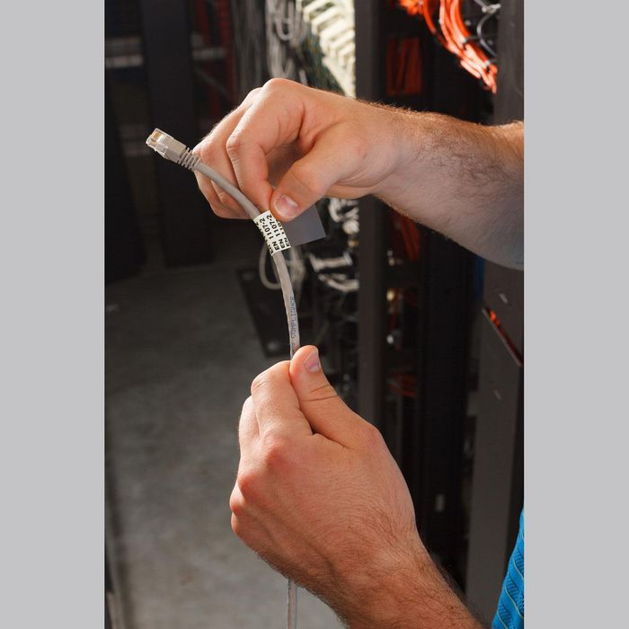 Brady M21-750-427 Self-Laminating Vinyl Printer Labels 19.05mm x 4.30m