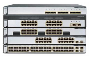 Cisco WS-C3750-48TS-E-RFB Managed Stackable Network Switch – 48-Port, 32Gbps