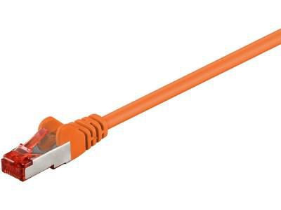 Microconnect Cat6 F/UTP Network Cable 10m – Orange, RJ-45, High-Speed Ethernet