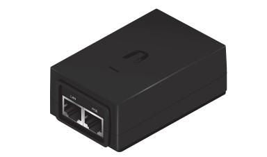 Ubiquiti POE-24-30W PoE Adapter – 30W Gigabit Ethernet Black