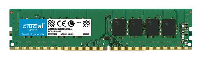 Crucial CT8G4DFS824A 8GB DDR4 2400MHz 1.2V Unbuffered DIMM Memory