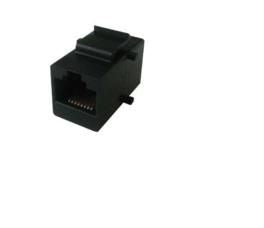 MicroConnect KEYSTONE-8 Keystone Module UTP Cat6 RJ45 Black