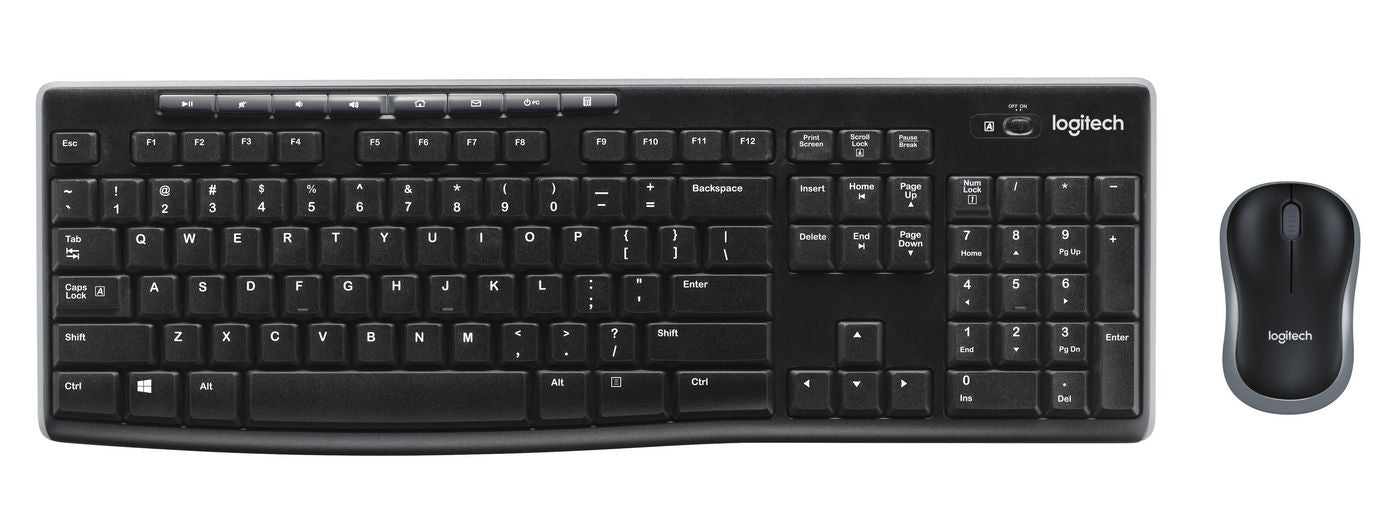 Logitech 920-004510 Wireless Keyboard – Full-Size UK Layout – BigBuild ...