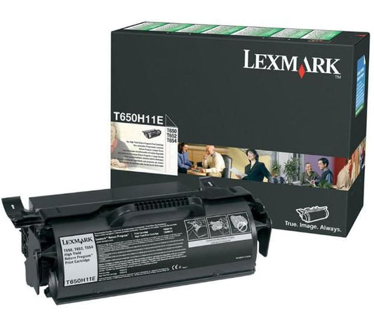 Lexmark T650H11E Toner Cartridge – Black Original 25000 Pages