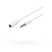 Microconnect 1m 3.5mm Audio Extension Cable – Male to Female, White