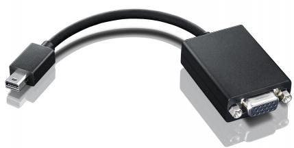 Lenovo 03X6402 Mini-DisplayPort to VGA Adapter – 0.172m Black Video Cable