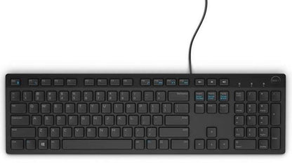 Dell 580-ADIR Keyboard – Nordic QWERTY Wired Full-Size Black