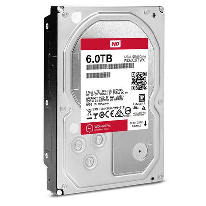 Western Digital WD6002FFWX-RFB 3.5" 6TB SATA 6Gb/s 7200RPM 128MB HDD