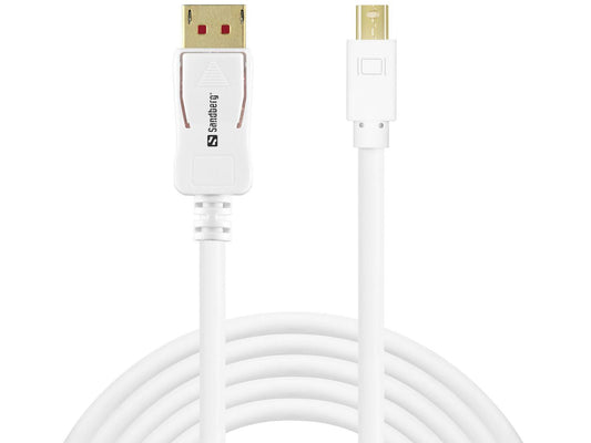 Sandberg 509-17 DP-MiniDP 1.4 8K 60Hz DisplayPort to Mini DisplayPort Cable – 2m
