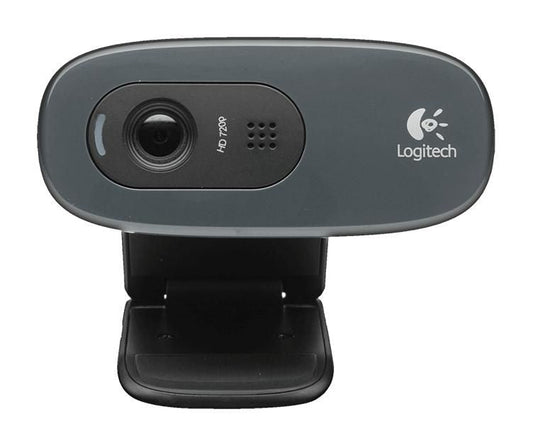 Logitech 960-000582 HD 720p Webcam with Built-in Microphone – USB 2.0
