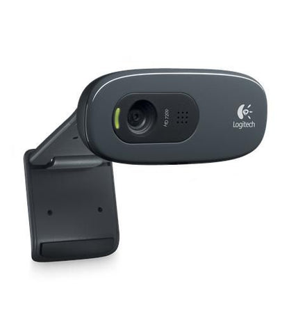 Logitech 960-000582 HD 720p Webcam with Built-in Microphone – USB 2.0