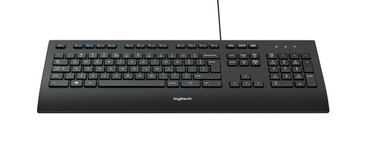 Logitech 920-005217 Wireless Keyboard – Full-Size, UK Layout, Black