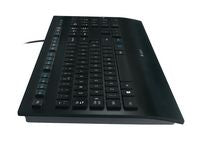 Logitech 920-005217 Wireless Keyboard – Full-Size, UK Layout, Black