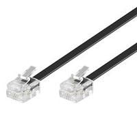 MicroConnect MPK190 Telephone Cable 10m RJ11 Male to Male Modular