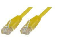 Microconnect Cat6 U/UTP Network Cable 10m – Yellow RJ-45 High-Speed Ethernet