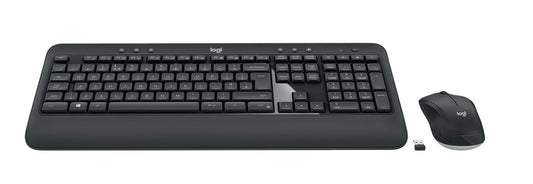 Logitech 920-008683 Wireless Keyboard – Full-Size, UK Layout, Black