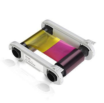 Evolis R5F002EAA Colour YMCKO Printer Ribbon – 200 Prints Thermal Transfer