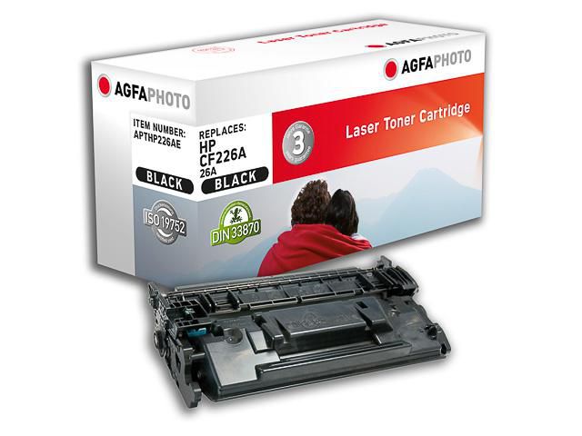 AgfaPhoto APTHP226AE Black Toner Cartridge – 3100 Pages