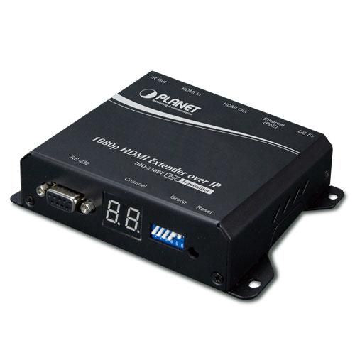 Planet IHD-210PT HDMI Extender Transmitter over IP with PoE – Full HD 1080p