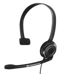 Sennheiser 504196 PC 7 USB Monaural Wired Headset Noise-Cancelling Black